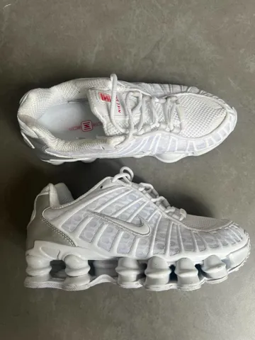 Nike Shox TL White/Silver