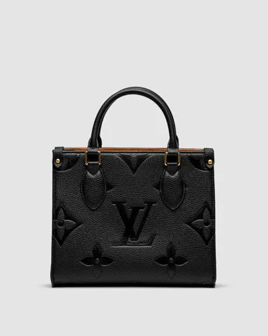 Louis Vuitton Onthego PM Monogram Empreinte Black(світліша підкладка)
