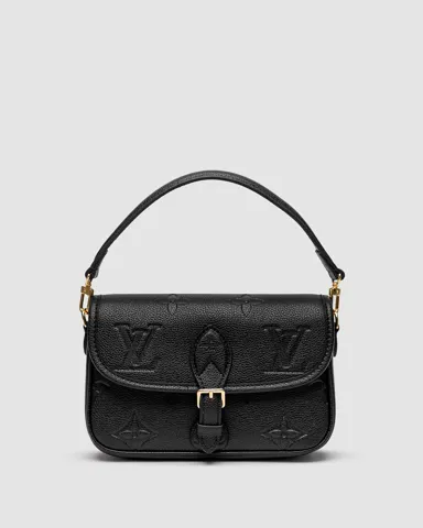 Louis Vuitton Diane Monogram Empreinte Leather Black