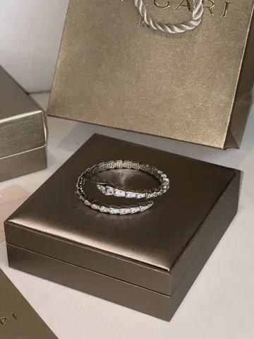 Bvlgari Bracelet Serpenti Viper White Gold 18k