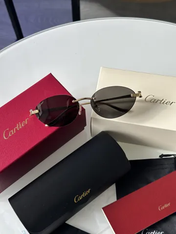 Cartier Panthère Black/Gold CT0504S 58/16/135